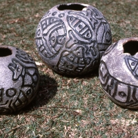Thancoupie, Ceramic Spheres, Photo by Lee Chittick